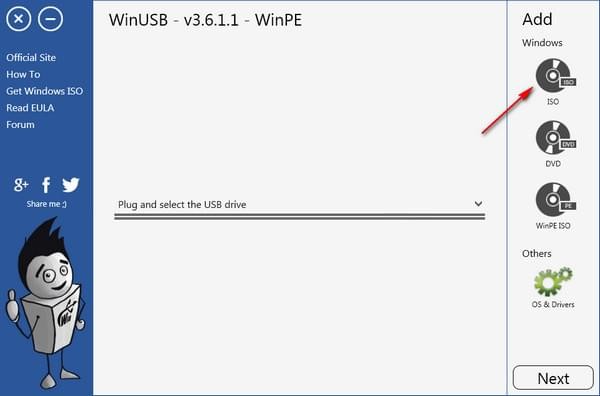 WinUSB(U盤啟動盤制作工具)