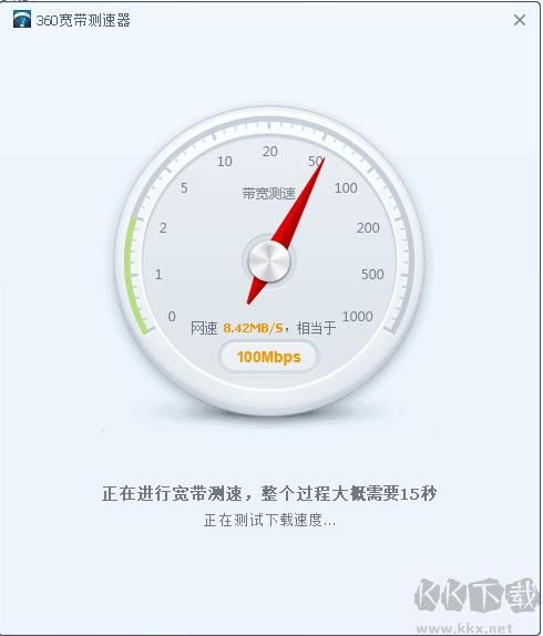 360寬帶測速器