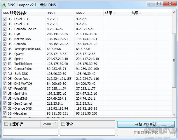 Dns Jumper(DNS設置工具)