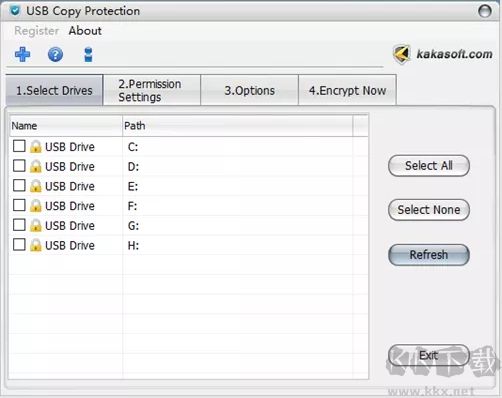 U盤防復制防拷貝軟件USB Copy Protection