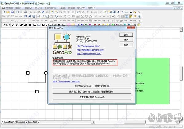 家譜族譜制作軟件GenoPro 2019