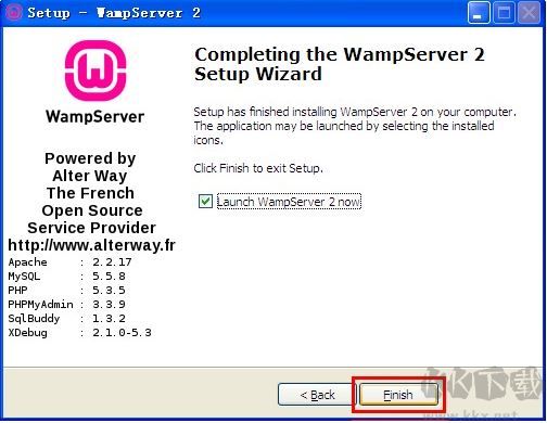 WampServer PHP安裝環境