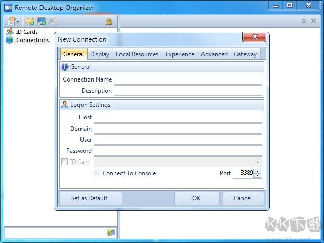 Remote Desktop Organizer(遠程桌面管理工具)