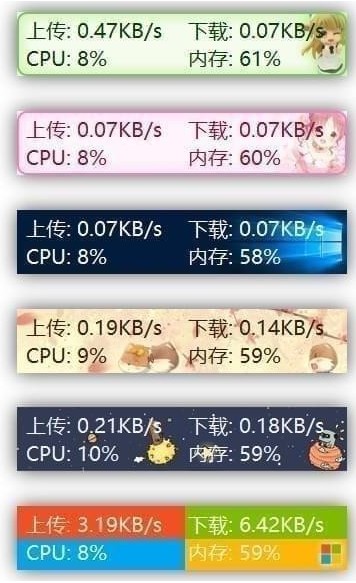 TrafficMonitor(電腦網速監控工具)
