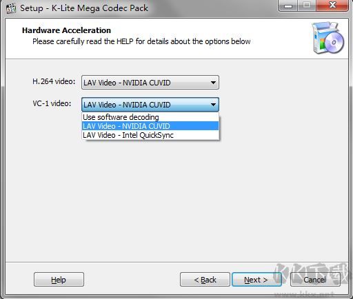 K-Lite Mega Codec Pack影音解碼器