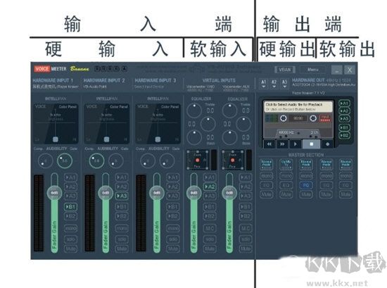 虛擬聲卡驅(qū)動Voicemeeter中文版