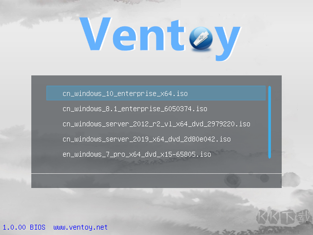 Ventoy(U盤啟動盤制作工具)