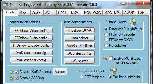 Shark007 ADVANCED Codecs萬能解碼器