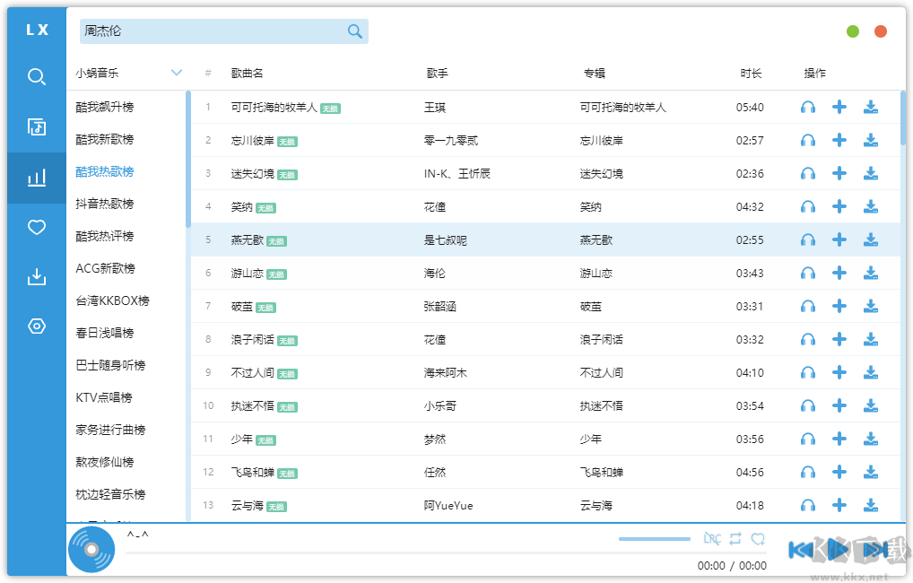 五音助手(全網(wǎng)音樂免費(fèi)下載器)