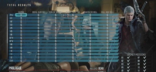 鬼泣5維吉爾全難度全關卡S完美存檔