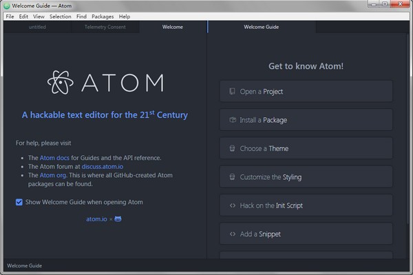 ATOM編輯器