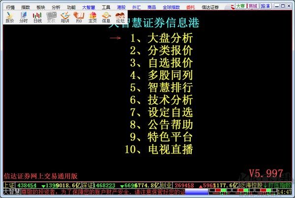 信達(dá)證券大智慧網(wǎng)上交易