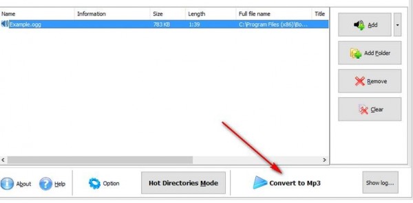 Boxoft OGG to MP3 Converter(OGG到MP3轉換器) 1.0 官方版