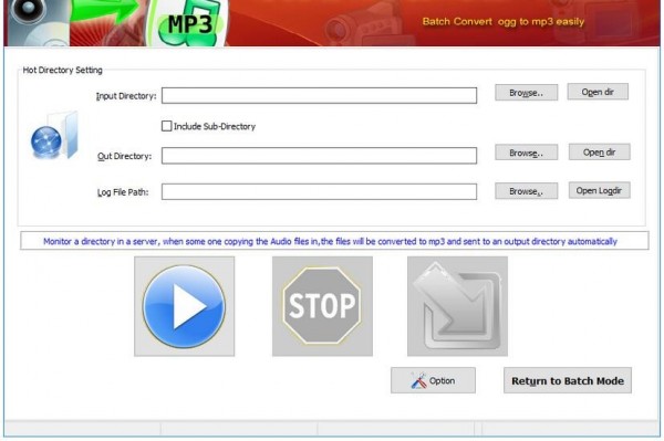 Boxoft OGG to MP3 Converter(OGG到MP3轉換器) 1.0 官方版