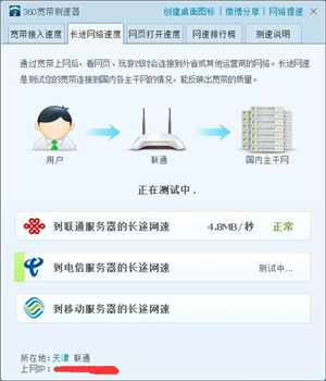 360寬帶測速器官方版截圖