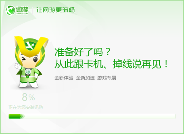 迅游網(wǎng)游加速器永久免費版安裝教程3