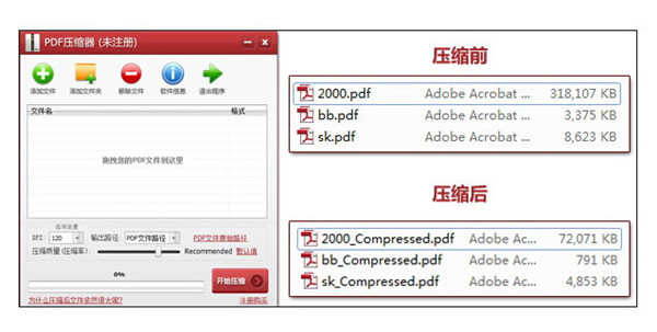 PDF壓縮器破解版截圖