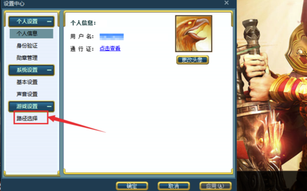 11對(duì)戰(zhàn)平臺(tái)怎么設(shè)置路徑