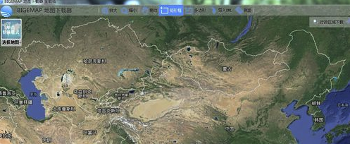 BIGEMAP破解版怎么下載地圖