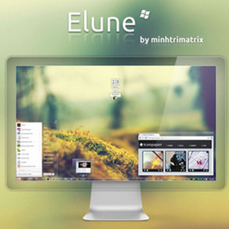 【Elune Theme】Win7透明主題 V2021免費版