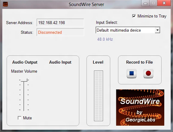 手機音響軟件(SoundWire Server)