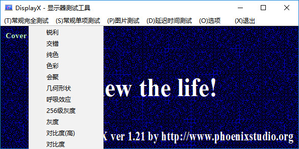 DisplayX(顯示器測試工具)