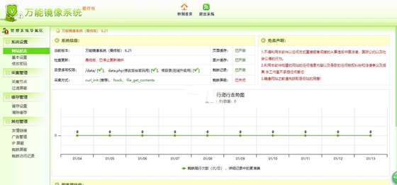 萬能鏡像系統(網站鏡像采集工具)