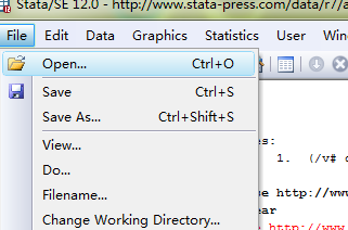 Stata15怎么導入excel數據