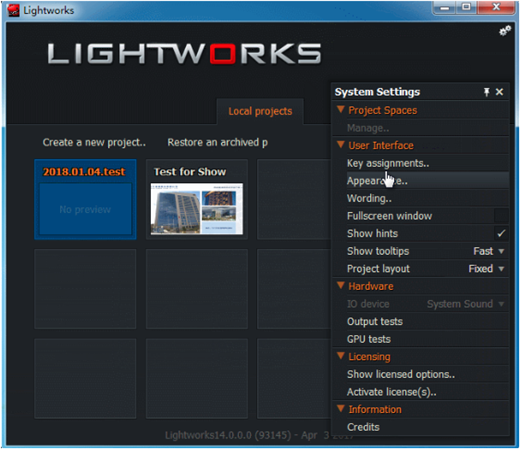 lightworks視頻編輯軟件