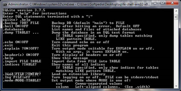 SQLite3截圖