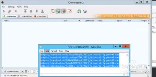 JDownloader下載