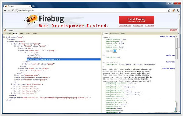 Firebug下載
