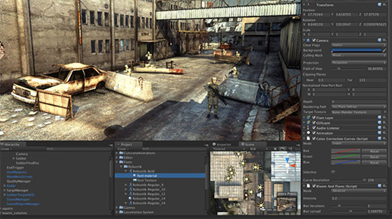 Unity3D中文版截圖