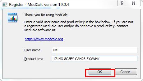 Medcalc軟件19