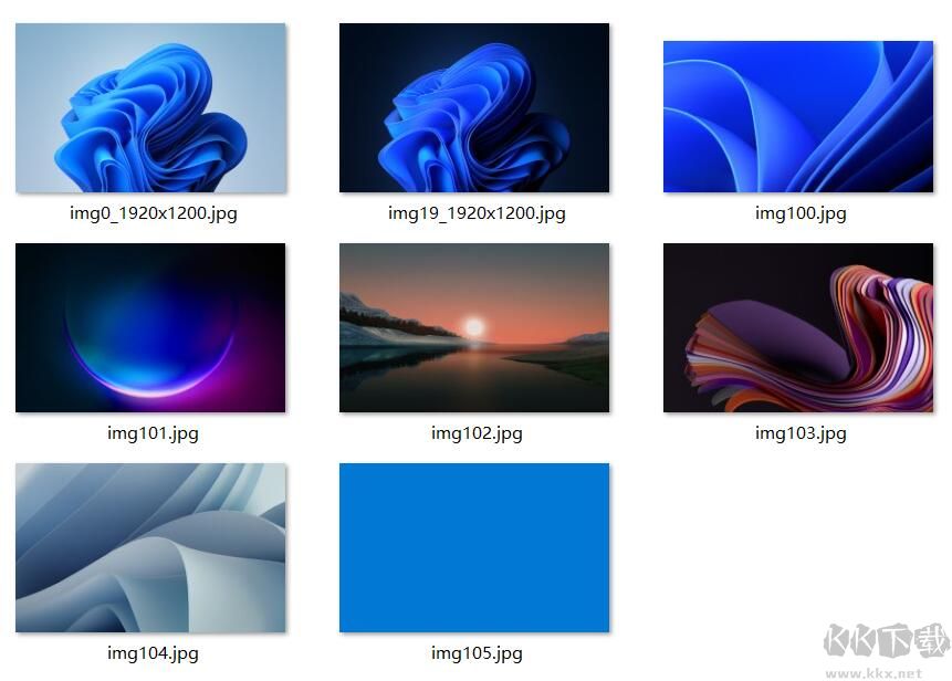 Windows11內置精美壁紙包