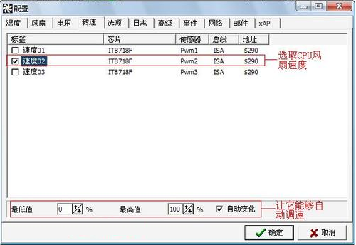SpeedFan硬件檢測工具