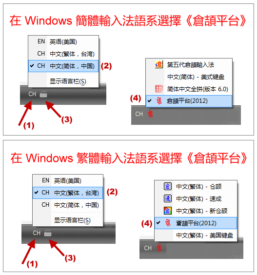倉頡輸入法