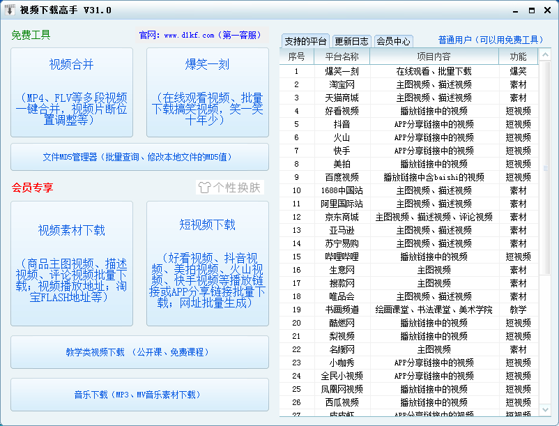 網頁圖片視頻一鍵下載