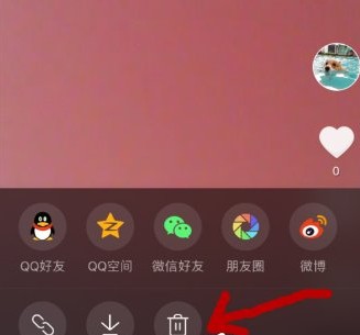 抖音怎么刪除自己的作品