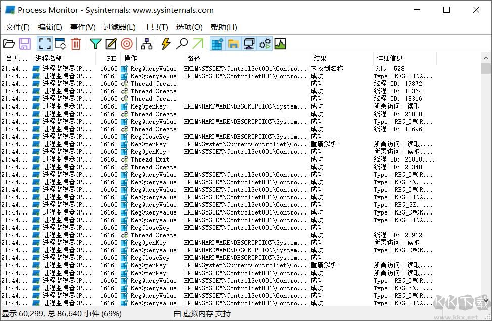 進程監(jiān)視器(Process Monitor)