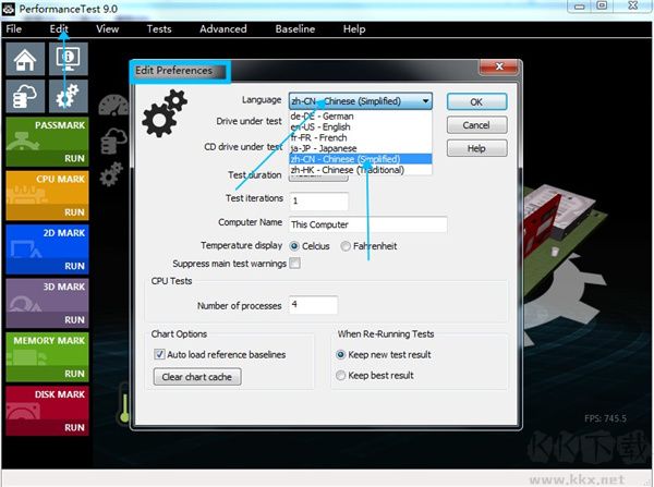 PassMark PerformanceTest性能測試工具