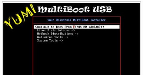 YUMI(Linux啟動盤制作工具)