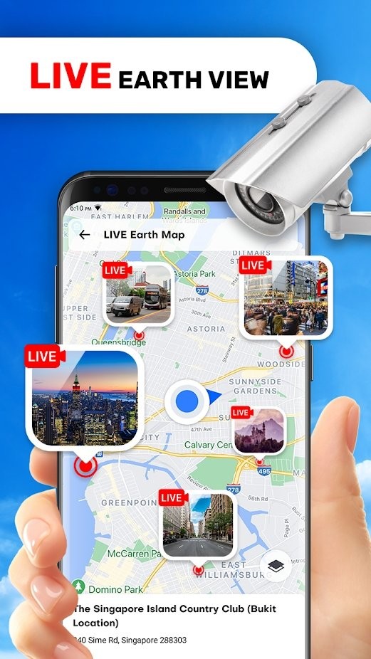 實時地球地圖APP