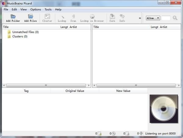 MusicBrainz Picard(音樂(lè)標(biāo)簽整理工具)