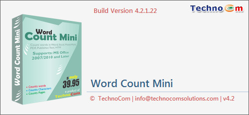word字數統計軟件(Word Count Mini) 字數統計軟件