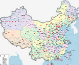 中國地圖全圖 2022 AI高清版