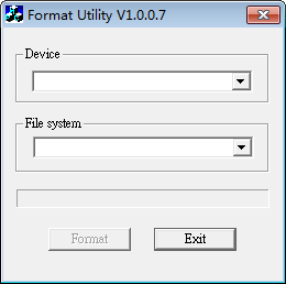 東芝U盤格式化修復工具(Format Utility)