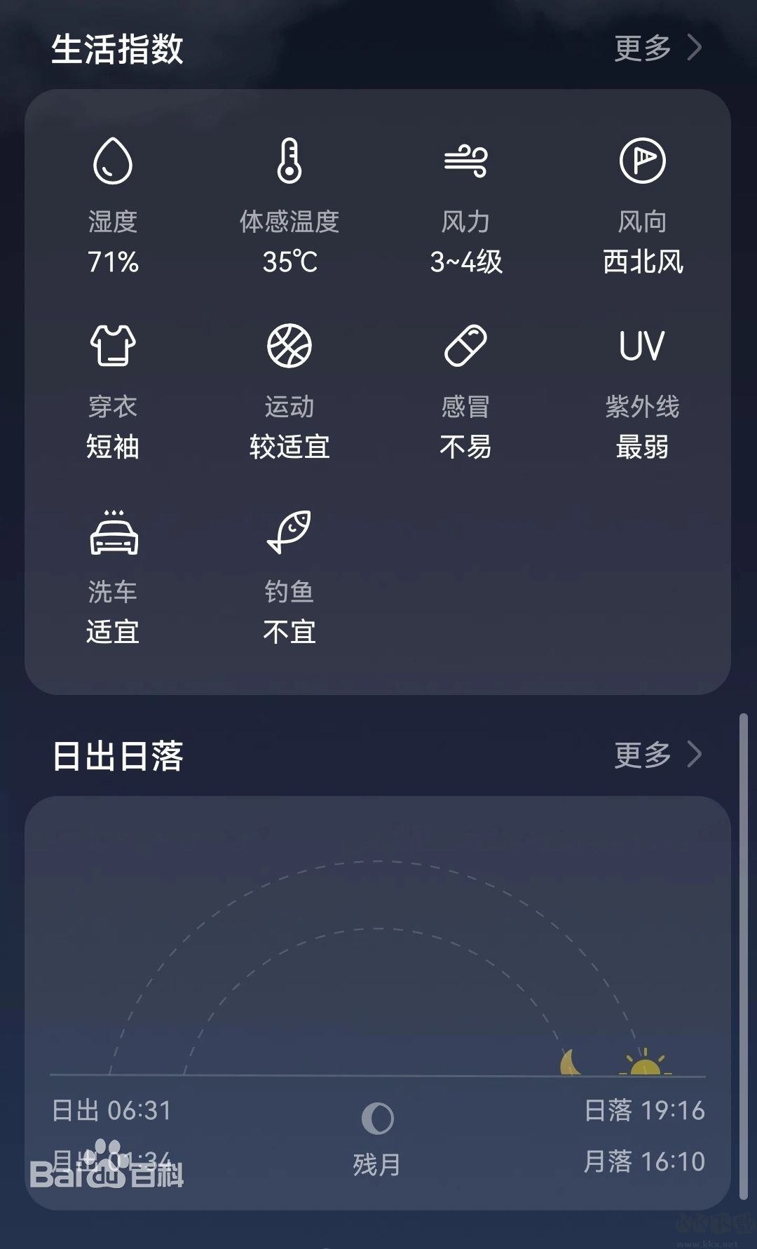 華為天氣