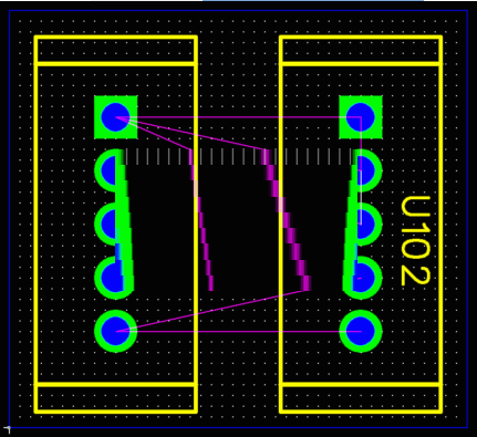 PCB版圖設計工具(FreePCB)截圖