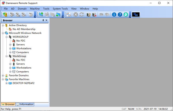 DameWare Remote Support(遠程控制軟件)
